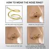 How-to-Put-in-a-Double-Hoop-Nose-Ring