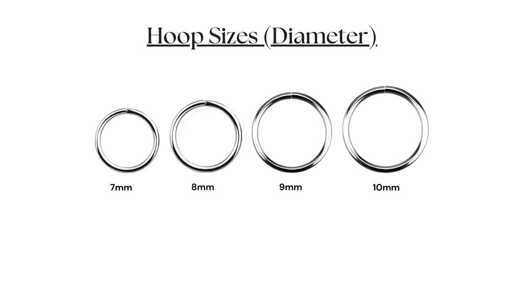 Nose Hoop Size