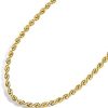14K Gold Filled Rope Chain for Women and Men