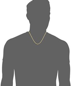 14k yellow Gold Filled Men's 3.2 mm Rope Chain Necklace (20 inch)