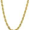 14k Gold Filled Rope Chain Necklace for Men