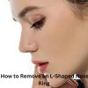 How to Remove an L-Shaped Nose Ring
