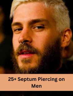 25+ Septum Piercing on Men