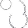 Hypoallergenic18g Small Nose Septum Ring