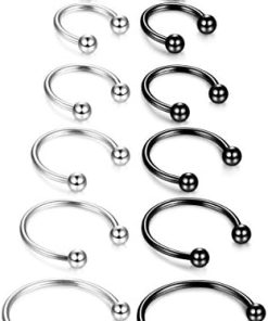 16G Small Septum Nose Rings