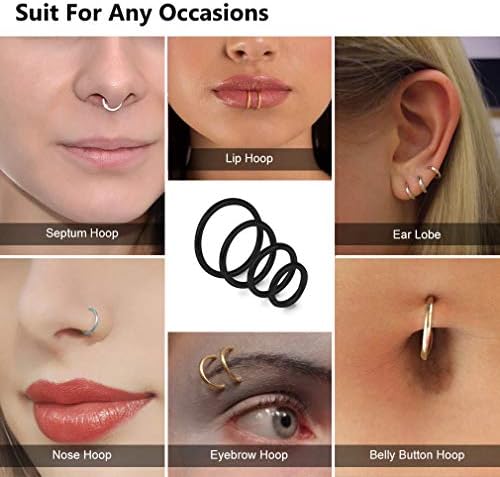 16G Cute Spider Hinged Septum Ring