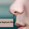 How to Put in a Septum Ring