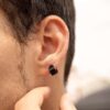 Ear piercings for guys left or right